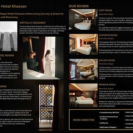 The Gravitique Hotel Khaosan Μπανγκόκ Εξωτερικό φωτογραφία